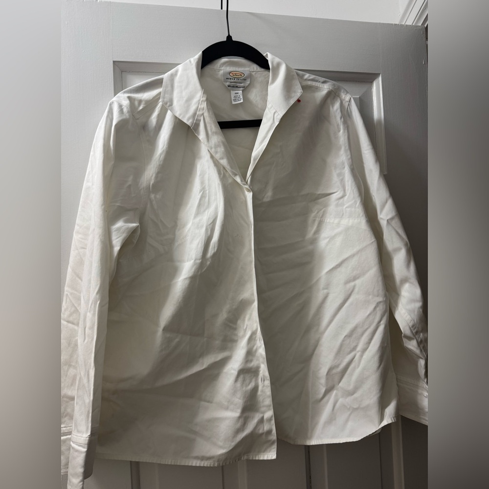 Talbots Petite Button-Down - 16W